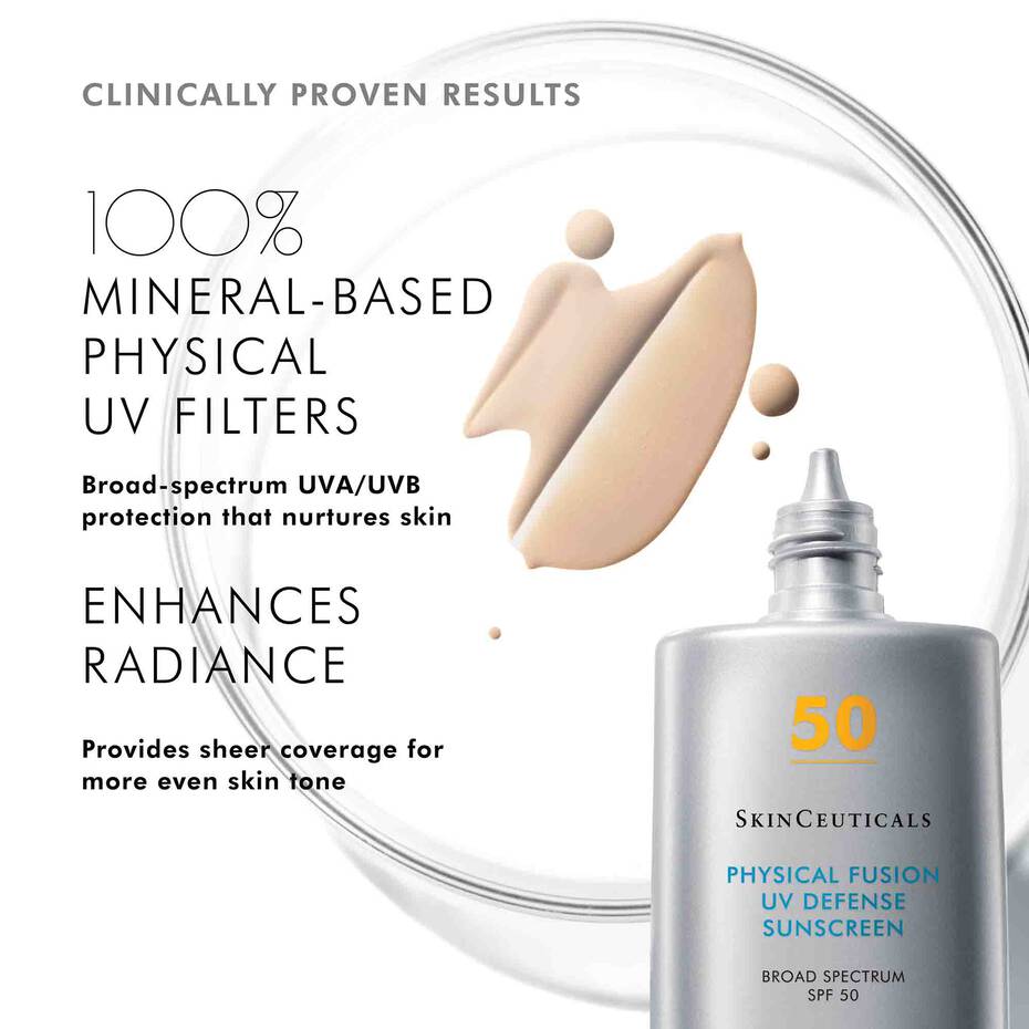 Skin Ceuticals Physical Fusion UV Defense SPF 50 tinted sunscreen 4