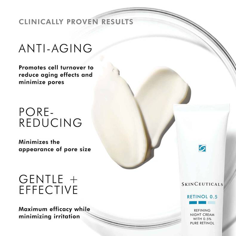 Skin Ceuticals Retinol 0.5 concentrated facial cream Refining Night Cream， Anti-aging 3